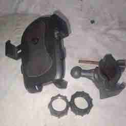 nut for bicycle cell phone holder