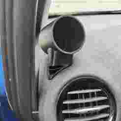 opel corsa d opc defrost vent 52 mm gauge pod