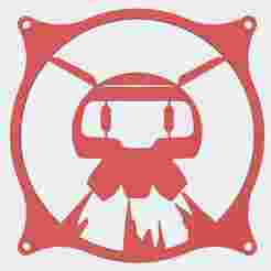 Overwatch Mei Snowball 120mm Fan Cover