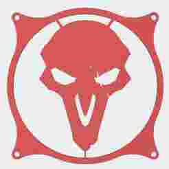 Overwatch Reaper 120mm Fan Cover