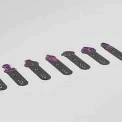 pack of 7 kinky bookmarks!