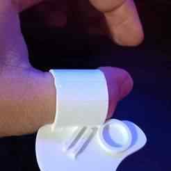 Palette ring for miniatures