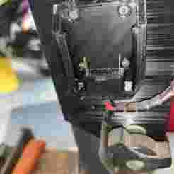 Parkside adapter for male terminals