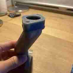 Pitbike manifold spacer