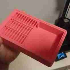 polymer clay powder box