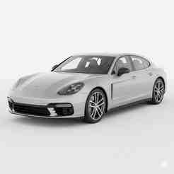 Porsche Panamera Turbo - car, vehicle, automobile, sports car, classic car, race car, toy car, RC car, 3D car model, sedan, SUV, pickup truck, convertible, hatchback, coupe, luxury car, supercar, electric car, 4x4, car toy, RCcar body / RC car shell, slot