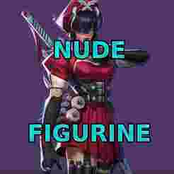 Pose 1 Psylocke Blood Kariudo Costume Marvel Rivals  NAKED NUDE Figurine  for 3d printing, GIft