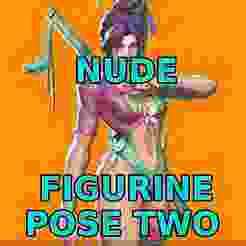 Pose 2 Psylocke Swimsuit Breezey Butterfly Costume Marvel Rivals  NAKED NUDE Figurine  for 3d printing, GIft