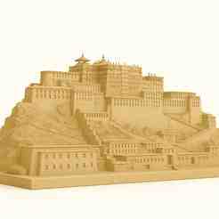 Potala Palace - 3D Model of the Tibetan Icon in Lhasa