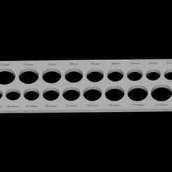 practical ring size tester Free 3D print model