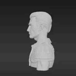 Premium 6-inch Figure Upgrade: Blonde Hair Head & Emblematic Pauldrons STL for Collectors