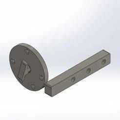 Printable Keyed Dead Bolt- Javeron 3D