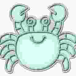 Sea crab 6 cookie cutter