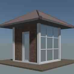 Security booth 25u01