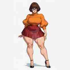 sexy busty milf velma nsfw curvy bbw girl