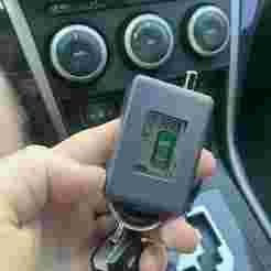 Sheriff Remote Key Fob Case with Mazda Logo