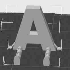 SITTING FOOT FIFTY LETTERS