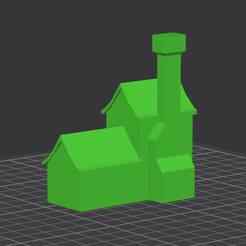 Small Medieval House with Chimney