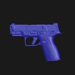 Smith and Wesson SHIELD X Real Size 3D Scan High Quality Gun Mold S&W Smith & Wesson