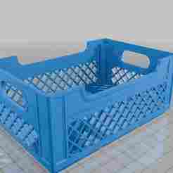 Stackable crate gridfinity