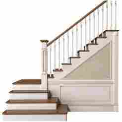 Stair in a classic style.Classic Modern interior Stair