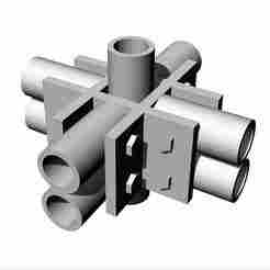 STRUCTURAL DETAIL OF CIRCULAR PIPES WITH FLAT ANGLES