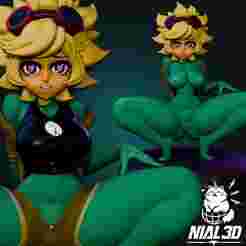 Sunflower/Solar flare _ PVZ Figure + NSFW Version