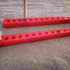 Threaded Insert Hole Calibration Array - M4 & M3, 0.15-0.27"