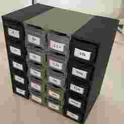 THT Resistor/Capacitor Modular Storage System