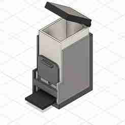 Upright case for SD memory sticks