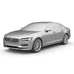 Volvo S90 - car, vehicle, automobile, sports car, classic car, race car, toy car, RC car, 3D car model, sedan, SUV, pickup truck, convertible, hatchback, coupe, luxury car, supercar, electric car, 4x4, car toy, RCcar body / RC car shell, slot car, model k