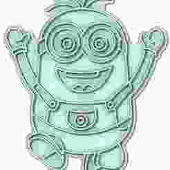 Whole Minion 13 cookie cutter