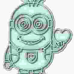 Whole Minion 18 cookie cutter