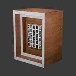 Wooden safe