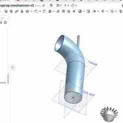 working turboprop engine