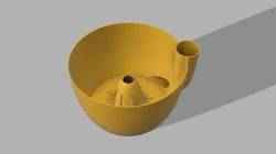 Ersatzrad Heizpilz / heater wheel replacement / Ã72â¯mm mit 608er Lager