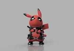 Pikachu DeadPool