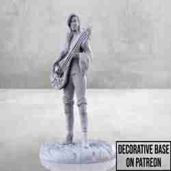 Lute ile Kadın Ozan