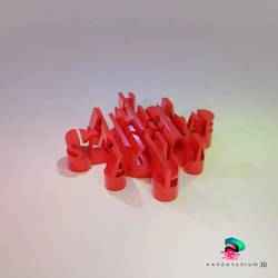 3 BOYUTLU SÖZCÜK ŞEKLI - EVDE KAL