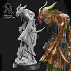 Mothman - Cryptid - DESTEKLENMİŞ - 32mm D&amp;D