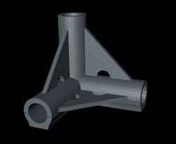 Creality Falcon muhafaza - 90 derece konektör