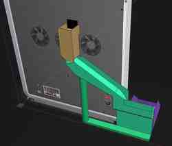 Creality K2 Plus Poop Slider !!! (Fanı engellemez)