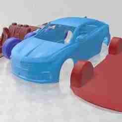 Alpine A390 GTS 2026 – STL Car Model with Separate Parts
