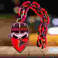 ATLANTA FALCONS NFL SKULL CHAIN