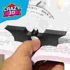 Batman Book Separator - 3D Printing