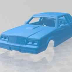 Buick Regal Grand National 1987 – STL Body Car Only