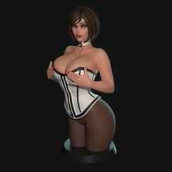 Bustholder Elizabeth Comstock