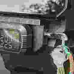 CFMoto 450MTX - Lockable holder for TPMS (Tyre Presure Monitoring System) gadget