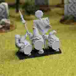 CG Ranger Dwarves with spear (3 models)