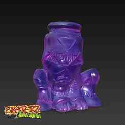 Claoz Skaterz Sabritas 3D – Figura coleccionable retro 2000s | Modelo 3D fan art